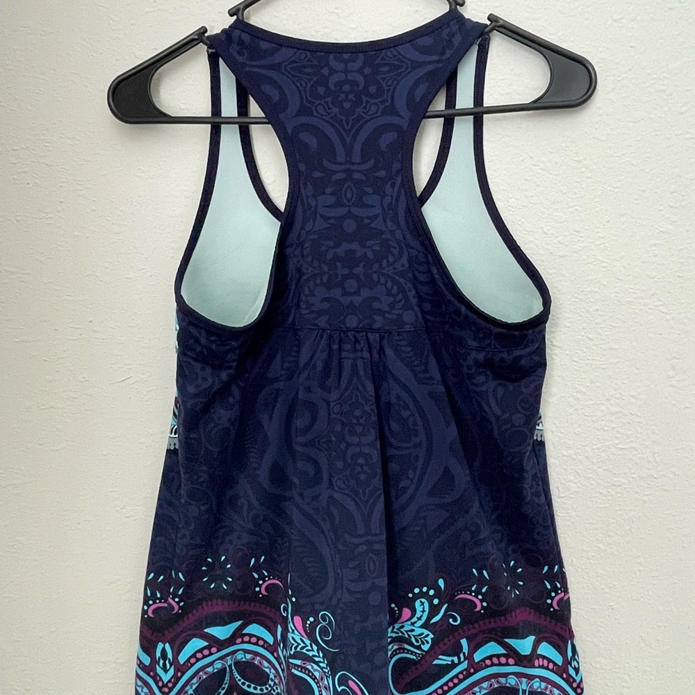 Athleta Tinker Racerback tank built in bra - Picture 2 of 3
